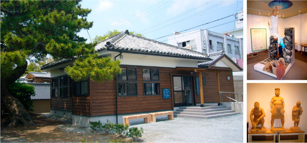 海女文化資料館の外観・内部のまとめ写真