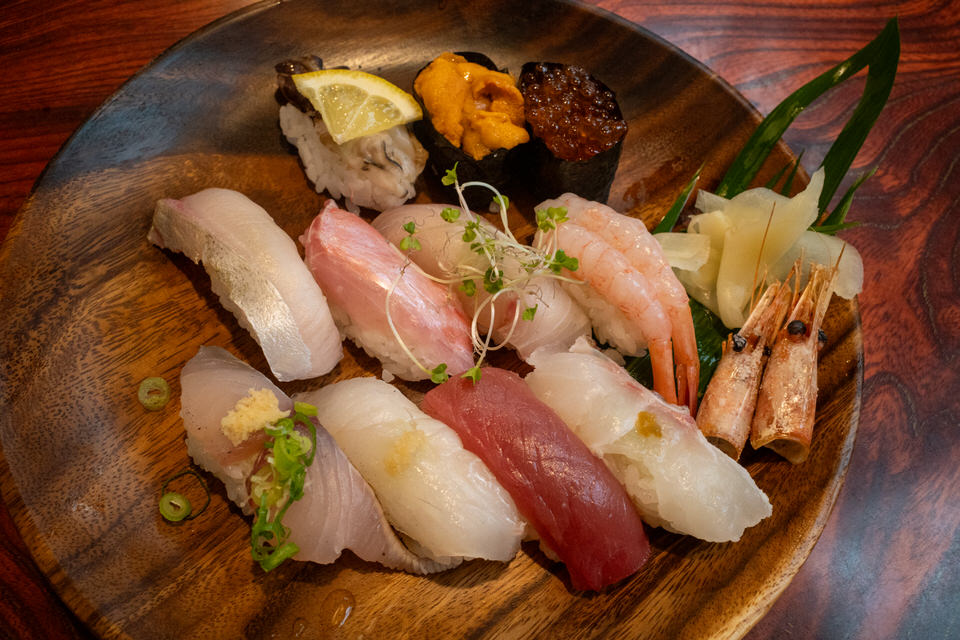 江戸金(鳥羽市大明東町)の特上寿司